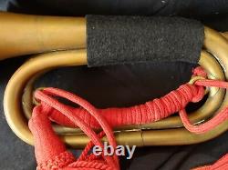 Original WW2 II Japanese Imperial Military Brass Bugle Trumpet Japan -g0507