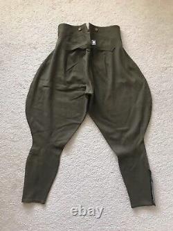 Original WW2 IJA Imperial Japanese Army Officer Uniform Breeches Pants Trousers