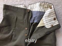 Original WW2 IJA Imperial Japanese Army Officer Uniform Breeches Pants Trousers