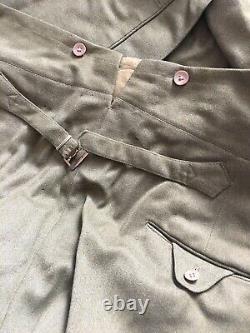 Original WW2 IJA Imperial Japanese Army Type 98 Officer Uniform Tunic & Pants