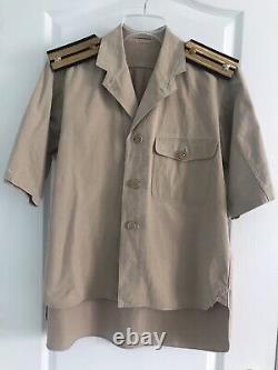 Original WW2 IJN Imperial Japanese Navy Officer Summer Tropical Uniform Shirt