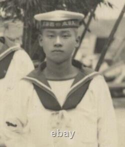 Original WW2 IJN Imperial Japanese Navy Uniform Arm Rank Rate Badge Insignia Set