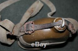 Original WW2 Imperial Japanese Army EM/NCO Canteen withTopper & Canvas Carrier Set
