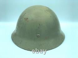 Original WW2 Imperial Japanese Army Iron Helmet from Japan #04