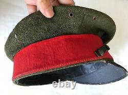 Original WW2 Imperial Japanese Army Officers Wool Visor Cap