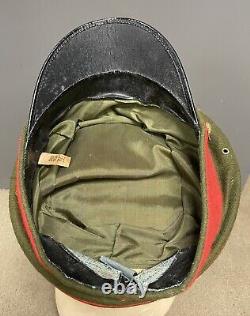 Original WW2 Imperial Japanese Army Reserve Officers Green Visor Cap