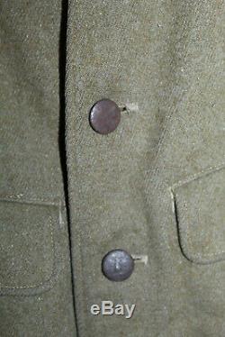 Original WW2 Imperial Japanese Army Superior Private's M38 Wool Service Tunic