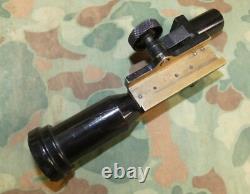 Original WW2 Imperial Japanese Army Type 99 2.5x13 Machine Gun Scope withcase