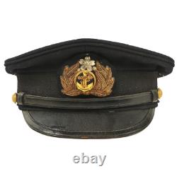 Original WW2 Imperial Japanese Navy Junior Officer Visor Cap