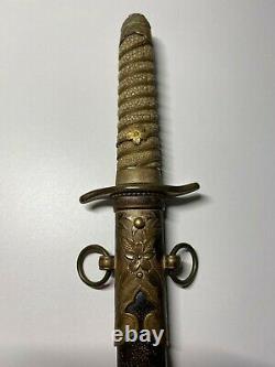 Original WW2 Imperial Japanese Navy Officers Dagger