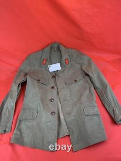 Original WW2 Imperial Japanese Tropical Jacket Pvt. 2nd Class 1944