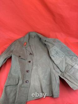 Original WW2 Imperial Japanese Tropical Jacket Pvt. 2nd Class 1944