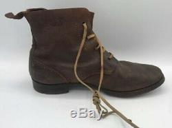 Original WW2 Japanese Army soldier Boots 1935 Dated Wwii Imperial Ija Ijn Helmet