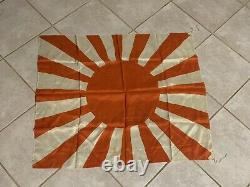 Original WW2 Japanese Banner Imperial Battle banner Rising Sun IJA