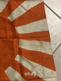 Original WW2 Japanese Banner Imperial Battle banner Rising Sun IJA