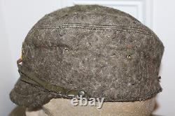 Original WW2 Late War Imperial Japanese Army Soldiers Field Hat withSewn Army Star