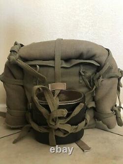 Original WW2 WWII Imperial Japanese Army Backpack Set