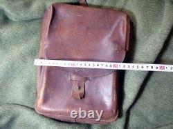 Original WW2 World War 2 Imperial Japanese Army Leather Bag 2 bags