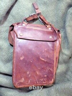 Original WW2 World War 2 Imperial Japanese Army Leather Bag 2 bags