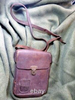 Original WW2 World War 2 Imperial Japanese Army Leather Bag 2 bags