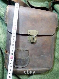 Original WW2 World War 2 Imperial Japanese Army Leather Bag 2 bags