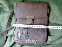 Original WW2 World War 2 Imperial Japanese Army Leather Bag 2 bags