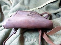 Original WW2 World War 2 Imperial Japanese Army Leather Bag 2 bags