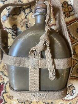 Original WW2 World War 2 Imperial Japanese Army canteen With Kanji