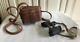Original Wwii Imperial Japanese Army Binoculars With Leather Case And Straps
