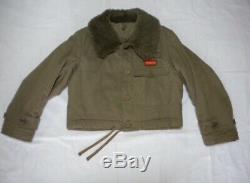 Original WWII Imperial Japanese Army Tanker Winter Jacket