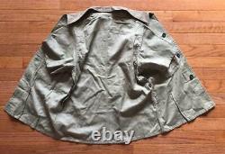 Original WWII Imperial Japanese Army Tropical Short Sleeve Shirt Mint MARKED