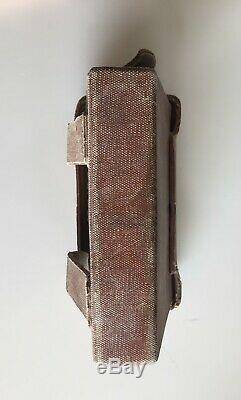 Original WWII Imperial Japanese Army and SNLF Front Ammunition Pouch Marked