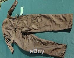 Original WWII Imperial Japanese Navy Aviation Pilot Flight Suit with Labels