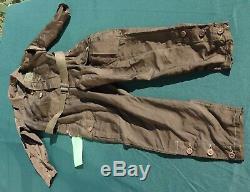 Original WWII Imperial Japanese Navy Aviation Pilot Flight Suit with Labels