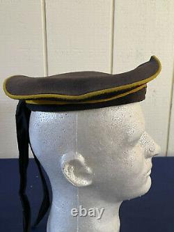 Original WWII Imperial Japanese Navy Sailor Donald Duck Hat With Japanese Anchor