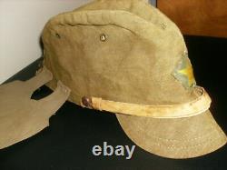 Original Ww2 Imperial Japanese Army Tropical Cap