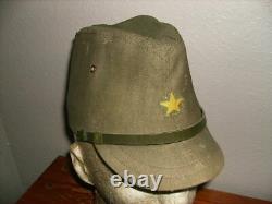 Original Ww2 Imperial Japanese Army Tropical Cap