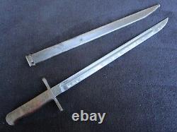 Original Ww2 Japan Imperial Type 30 Bayonet And Scabbard Maker Kaneshiro Nagoya