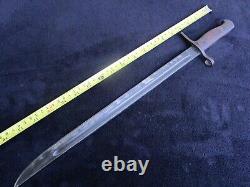 Original Ww2 Japan Imperial Type 30 Bayonet And Scabbard Maker Kaneshiro Nagoya