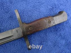 Original Ww2 Japanese Imperial Type 30 Arisaka Bayonet And Scabbard With Frog