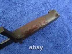 Original Ww2 Japanese Imperial Type 30 Arisaka Bayonet And Scabbard With Frog