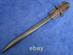 Original Ww2 Japanese Imperial Type 30 Arisaka Bayonet And Scabbard With Frog