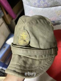 Original imperial japanese navy side cap for marine soldier antique worldwar2