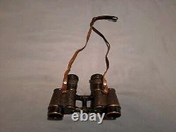 Possible Imperial Japanese Army Orion Binoculars 6X24 with Leather Carrying Case