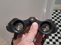 Possible Imperial Japanese Army Orion Binoculars 6X24 with Leather Carrying Case