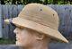 Pre Wwii China Pith Sun Helmet Cork Unknown Military Imperial Japanese