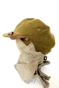 Prop WW2 Imperial Japanese Army Military EM NCO'S Wool Uniform Hat CAP with Star