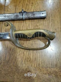 RARE Imperial Japanese Army WW2 SUYA TOKYO OFFICER HAMON ETCHED PARADE SABER