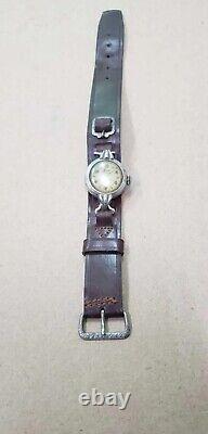 RARE JAPANESE WW? WW2 Imperial Japanese Army military watch with leather belt