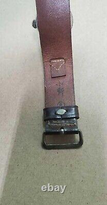 RARE JAPANESE WW? WW2 Imperial Japanese Army military watch with leather belt